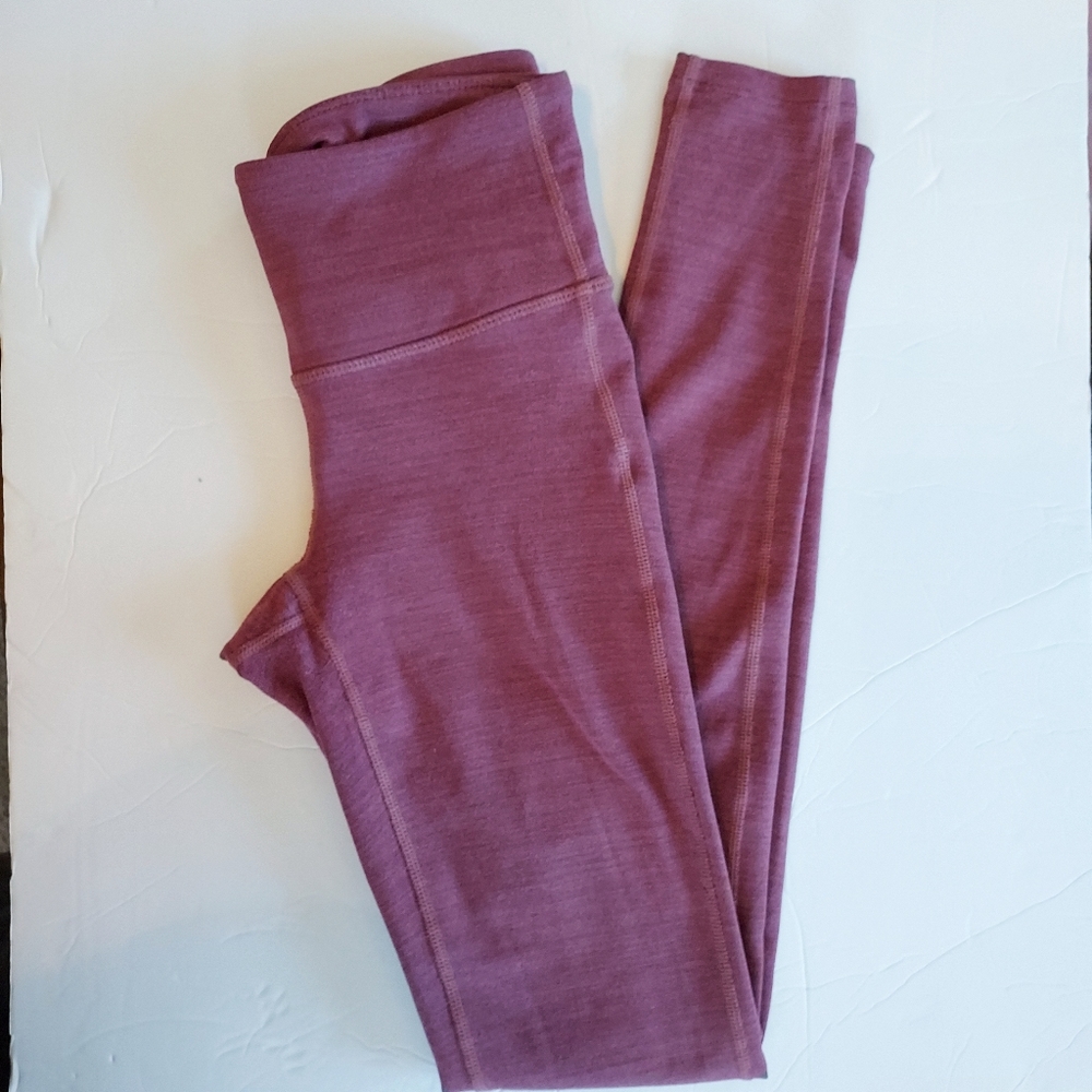 Athleta Maroon Yoga Workout Pants Size XXS